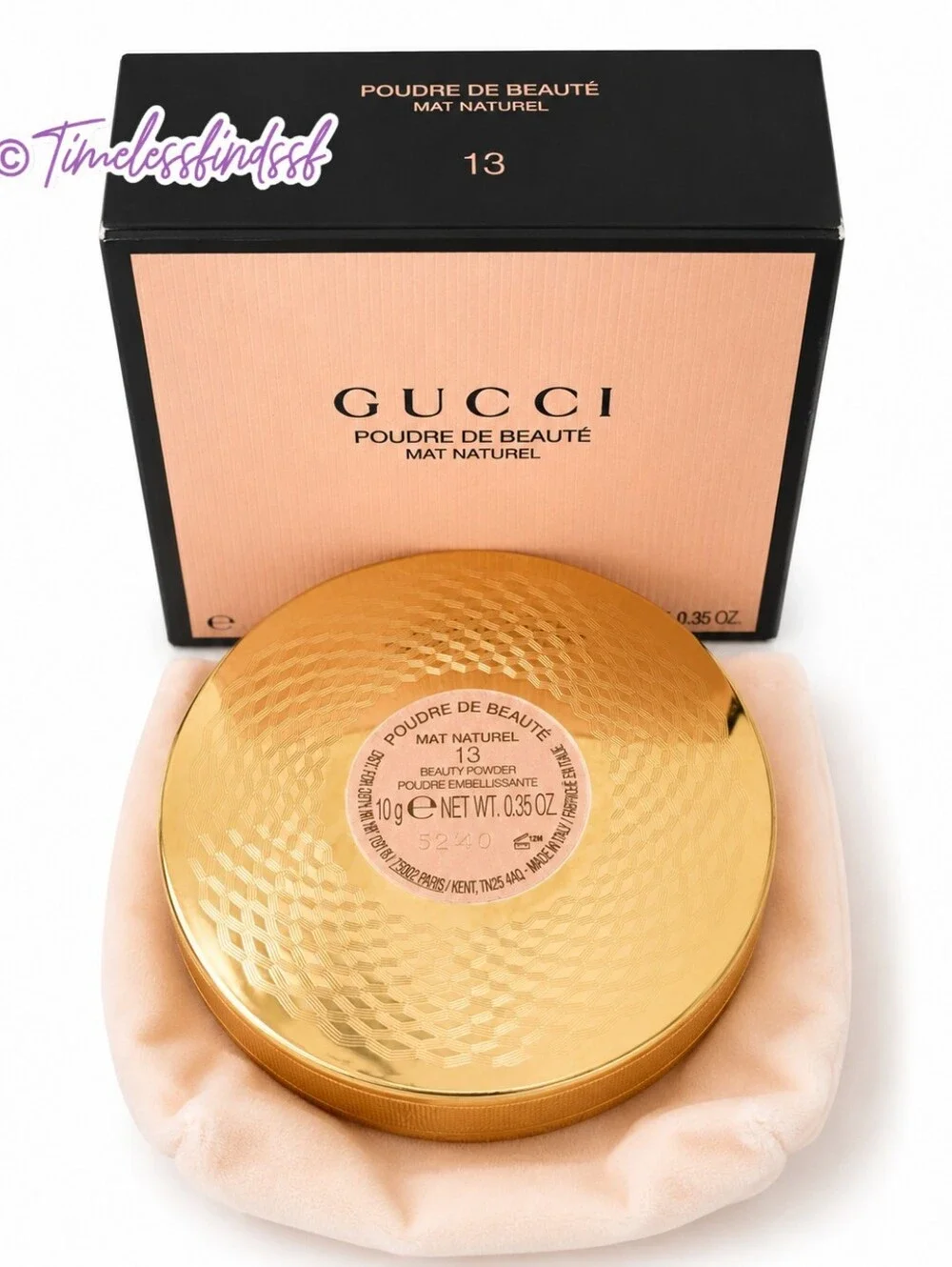 Gucci Poudre De Beauté Mat Naturel Face Powder